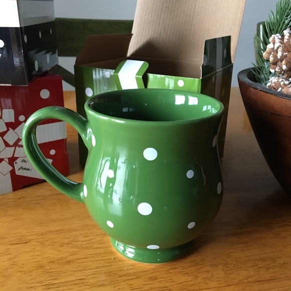 Temptation Dotted Mug Set of Four - Picture 1 of 5